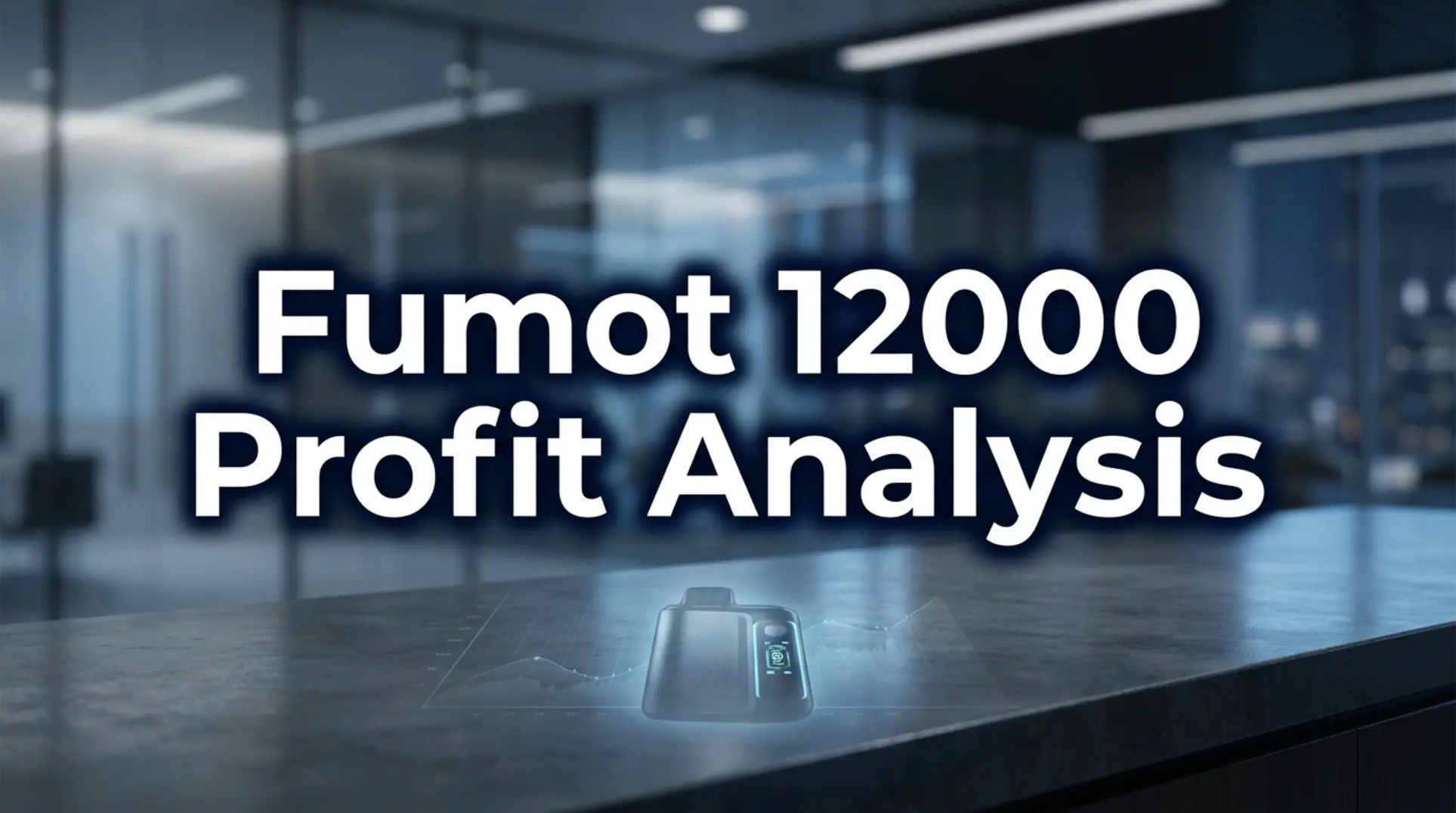 Fumot Digital Box 12000 wholesale profit analysis for US retailers